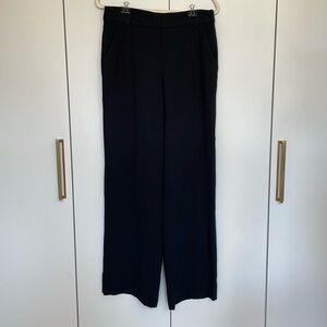 Trina Turk black wide leg dress pants 4